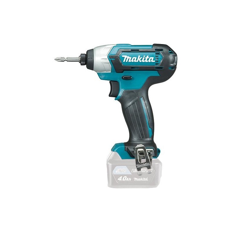 Visseuse à percussion MAKITA 12V sans fil sans batterie et chargeur avec 1/4" insert 6 pans TD110DZ