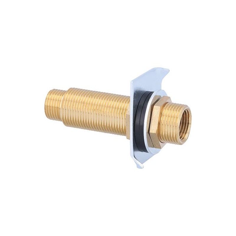 Rallonge mur creux 3/4"x1/2"x 95 mm Laiton