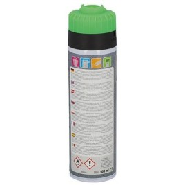 Spray de marquage vert fluo Roland Endres SpotMarker TYP7 360°, bombe aérosol 500ml