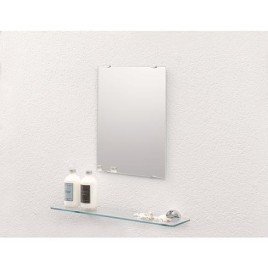 Miroir Lierelva rectangulaire sans fixation 400x300x5 mm, bords polis