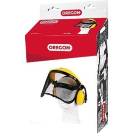 Protection faciale et auditive Oregon, avec serre-tête, disque en polycarbonate