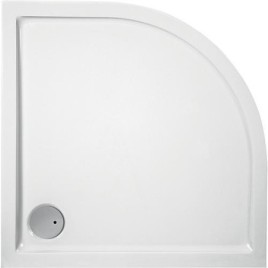 Receveur de douche EVREN quart de cercle 900x55x900 mm rayon 550 mm acrylique, blanc