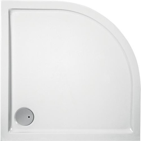 Receveur de douche EVREN quart de cercle 900x55x900 mm rayon 550 mm acrylique, blanc