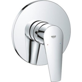 Mitigeur de baignoire encastré Grohe BauEdge rosace Ø: 158 mm chrome