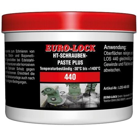 Pâte de vissage Plus HT EURO-LOCK LOS 440 boîte 500g