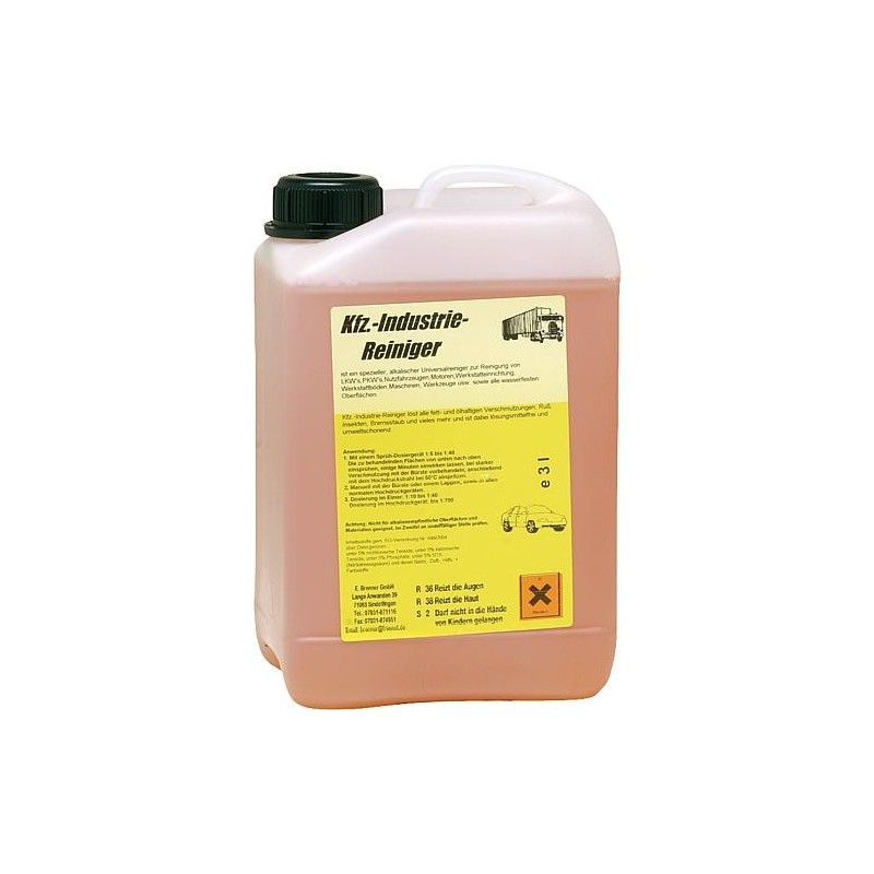 Produit nettoyant voiture industriel bidon 3 litres