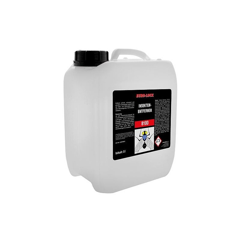 Détachant résidus d’insectes EURO-LOCK LOS 8100, bidon 5l