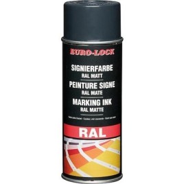 Encre de marquage RAL 1018 (jaune brill.) EURO-LOCK LOS 5054 bombe aérosol 400ml