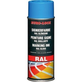 Encre de marquage RAL 1018 (jaune brill.) EURO-LOCK LOS 5054 bombe aérosol 400ml