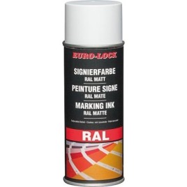 Encre de marquage RAL 1018 (jaune brill.) EURO-LOCK LOS 5054 bombe aérosol 400ml