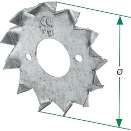 Ancrage pattes de solivage bilatérale, 95 M16