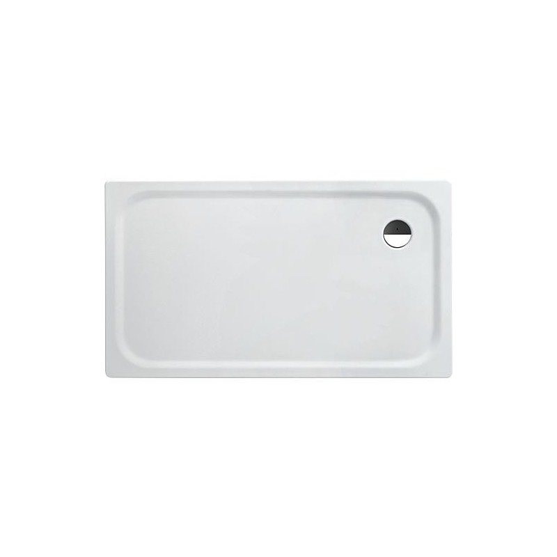 Receveur Edura rectangulaire 1400x40x800 mm acier émaillé, blanc