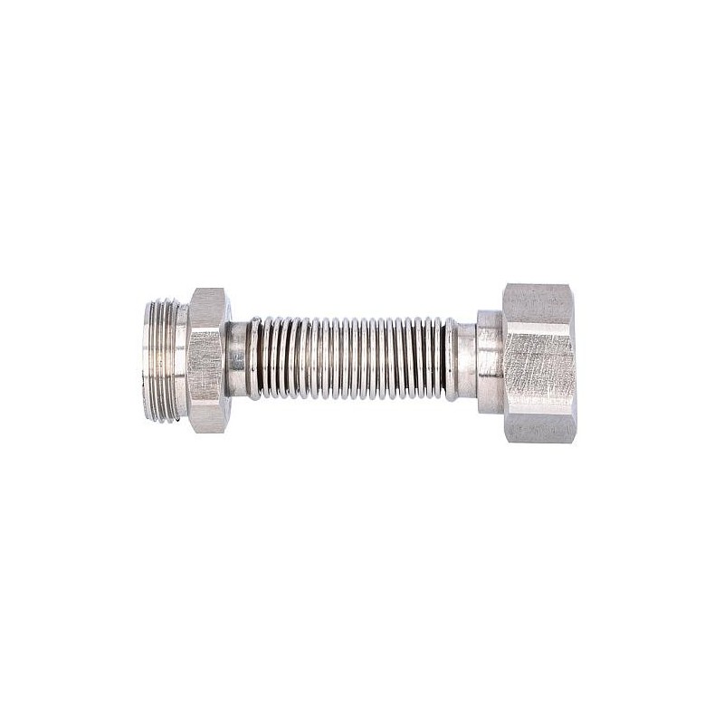 Tube ondulé flexible inox extractible, DN20 (3/4") eurocone X, DN20 (3/4") male