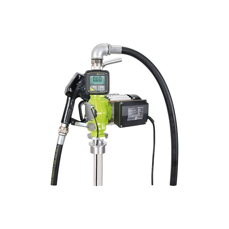 Pompe vide-fût electro TecPump 600FMT3 standard avec compteur digital