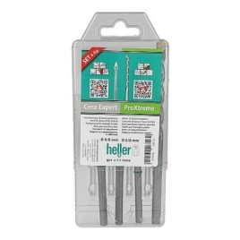 Forets carrelage HELLER CERA EXPERT 4 pieces 2x diam. 6,0 + 2x diam. 8,0mm