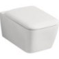 WC suspendu Geberit ICon Square blanc, sans bride lxhxp: 350x330x540mm