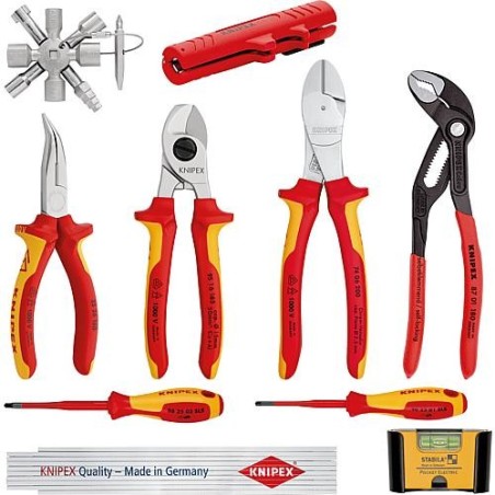 Kit Outils électriques KNIPEX 10 pièces