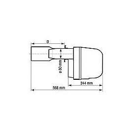 Bruleur flamme bleu BNR 110 LMO 14.111 30,0 - 45,0 kW