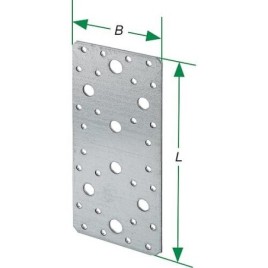 Connecteur plat lourd 190x90x3,0 mm