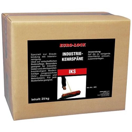 Copeaux de balayage industriels EURO-LOCK IKS, bidon 25 kg