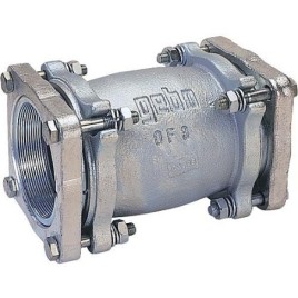 Accoup de serrage en fonte malleable fem/fem, Gaz PN 1, eau PN 16, Type OF 3" (88,9)                                  ,