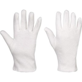 Gants tricot 100 % coton Taille 10, paire