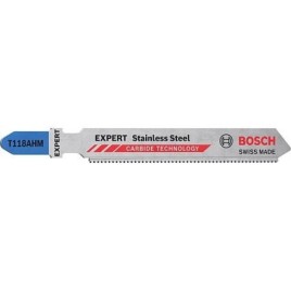 Lame de scie sauteuse BOSCH Expert T118AHM pour inox UE : 3 pcs