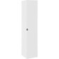 Colonne série LOSSA 1 porte butée droite blanc brillant 350x1625x370 mm