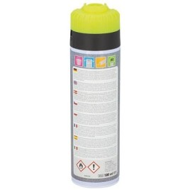 Spray de marquage jaune fluo Roland Endres SpotMarker TYP7 360°, bombe aérosol 500ml