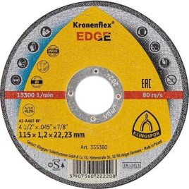 Disque de découpage KLINGSPOR 115x1,2x22,23mm