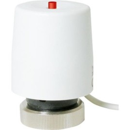 Servomoteur electrothermique 230V, M30x1.5, inclu adaptateur pour Giacomini