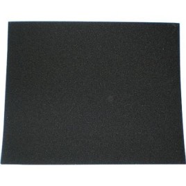 Toile abrasive bleu (feuille) 230mm x 280mm Granule A80. 1 paquet : 50 pieces,