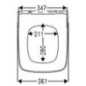 abattant WC EVENES enero Softclose Take Off