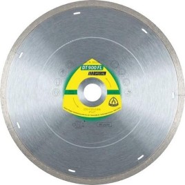 Disque diamant KLINGSPOR 125x22,23mm bord de coupe fermé avec fente laser