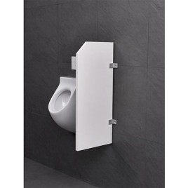 Cloison urinoir "Standard" lxHxP: 400x900x28 mm blanc