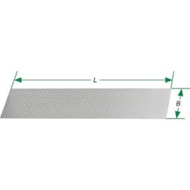 Bande pour plaque perforée 120x1200x2,0 mm