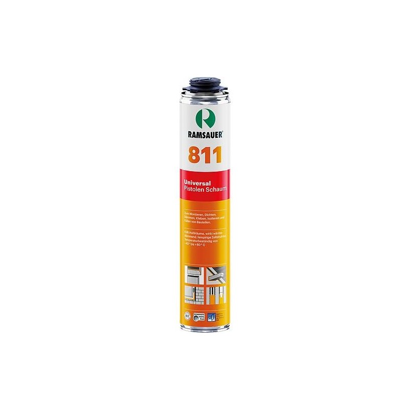 Mousse PU universelle 811 classe de feu B2 Allemagne, boîte de 750ml