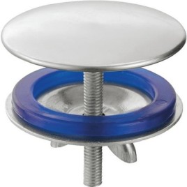 Couvercle de robinet modele leger, cache chrome Ø 44 mm