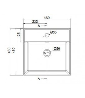 Teorema vasque/lavabo à poser et suspendu 46R