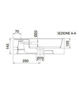 Teorema vasque/lavabo à poser et suspendu 120R