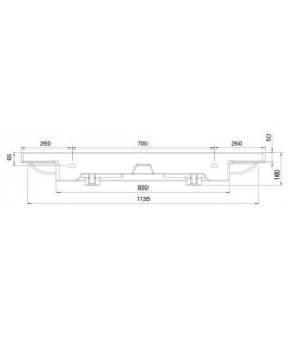 Lavabo double ML 120