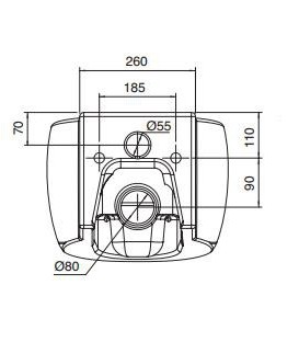 Cuvette suspendue Planet