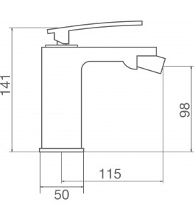 Mitigeur bidet Despertar