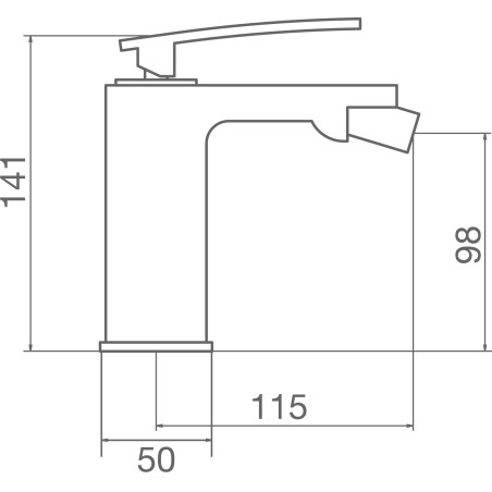 Mitigeur bidet Despertar