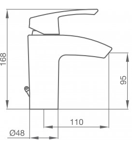 Mitigeur Lavabo Cascade Premier