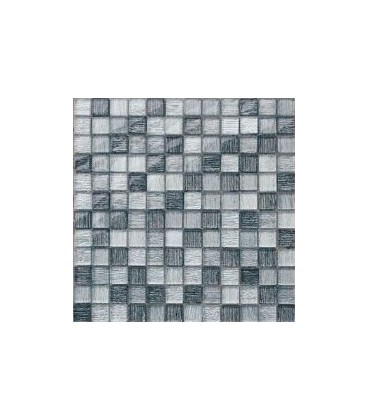 Tissus 23x23mm mix Gris