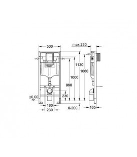 Ensemble Complet Bati support Rapid SL avec cuvette