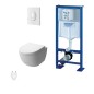 Pack Wc suspendu Grohe Autoportant Daily'o 2 courte