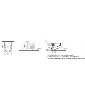 Pack Wc suspendu Grohe Autoportant